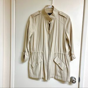 Zara beige light jacket Small